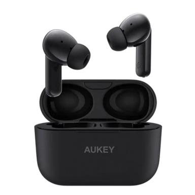 Aukey TWS True Wireless Earbuds with ANC Active Noise Cancellation IPX5 Waterproof - (EP-M1NC) - Black