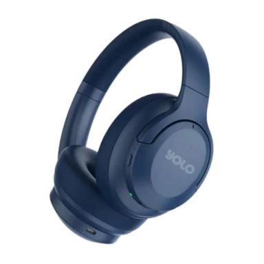 YOLO Mercury H2 Active Noise Cancelling Headphones Blue