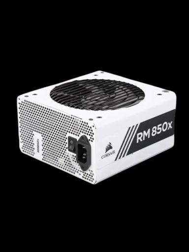 Corsair RM850X 50W Fully Modular Power Supply 80 Plus Gold Certified Ultra-Low Noise Design White