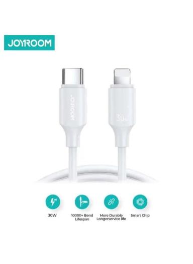 Joyroom S-A9  30W Fast Charging Type-C to Lightning Cable White