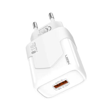 Login L-410 Charger 18w QC 5.0 Include Cable IOS