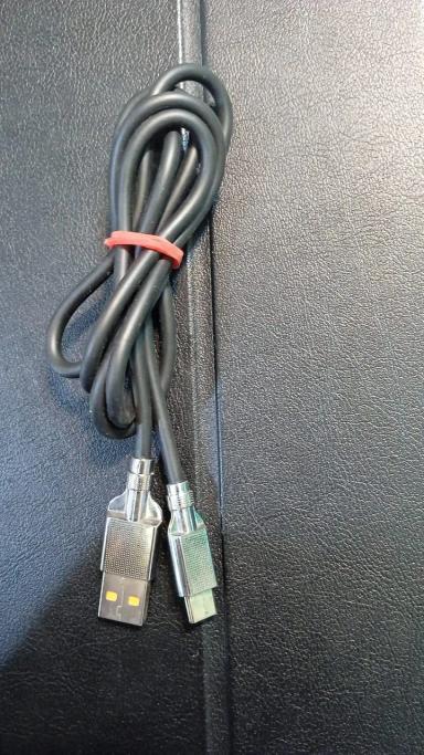 Cable Black C Type Cable With Metal Ports