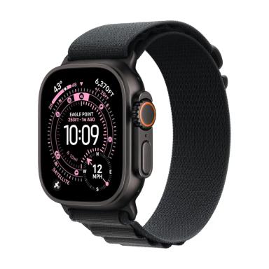 Apple WATCH ULTRA 3 Black Titanium Alpine Loop