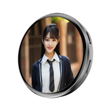 Smart Cyber E-Badge Display Pin with 1.7 inch HD Touch LED - E87