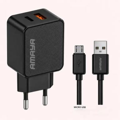 Charger AMAYA Black E110V (Micro)