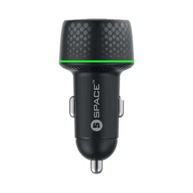 Space CC-21 Original 50W PD + Quick Charge 3.0 Car Charger