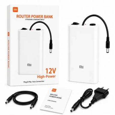 Xiaomi Router Power Bank 12V 9V WiFi Router UPS with 6-10 Hours Backup