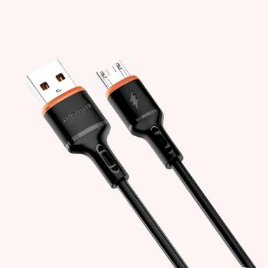 Cable AMAYA Black ACD-M26 Data Cable – Fast & Reliable Charging