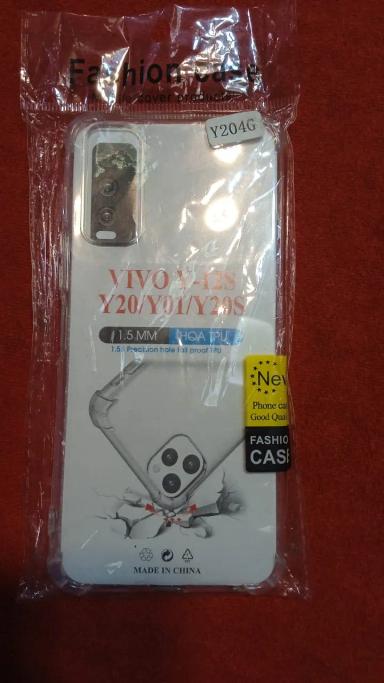 Mobile Case/Cover Vivo White Y20 Cover TPO