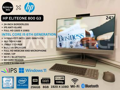 HP ELITEONE 800 G3  Core i5 6th Gen 24inch Borderless All in One AIO PC