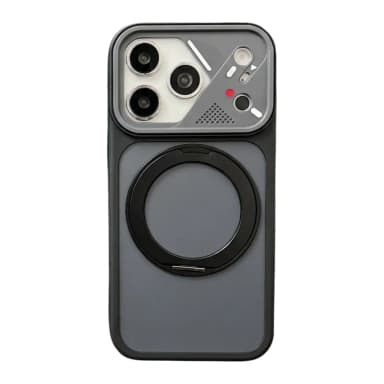 Case Lord Silicone Matte 360 Series Phone Case for iPhone 17 Pro Black