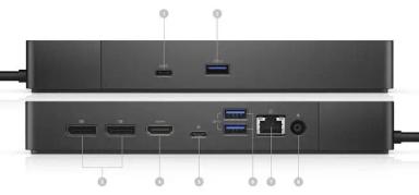 Dell WD19 DCS Docking Station Dual Monitor – 4K (No AC Adapter)