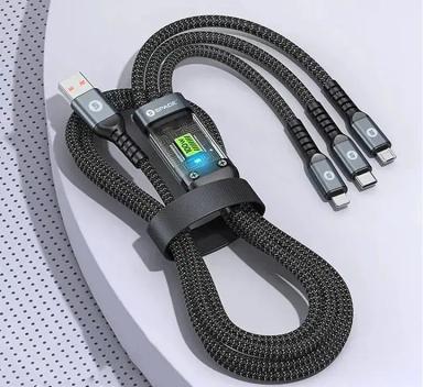 Space CE-21 Original 3-in-1 High-Speed Charge & Sync USB Cable