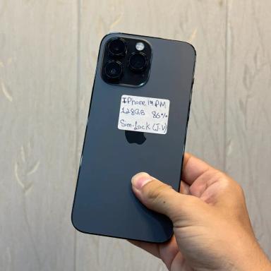 Apple iPhone 14 Pro Max  6/128 Space Black SimLock JV 10/9 Condition Some minor scratches on screen as you can see in pictures
