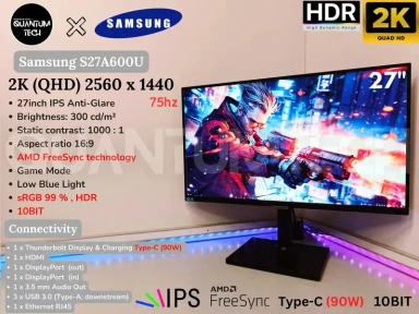 Samsung S27A600U 27.00 Inches 75 Hz IPS LCD [Monitor]