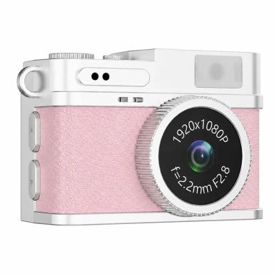 Mini Retro Camera with 1080p recording and LCD Display 32GB Memory