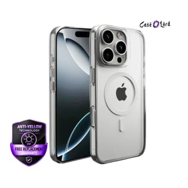 iPhone 16 Pro Never-Yellow Clear Armour MagSafe Case by Case Lord