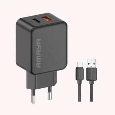AMAYA Twin Charging Power E110C 10W Dual-USB Fast Charger