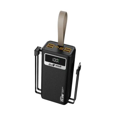 Login L-710 22.5 W 30000mah Power Bank Digital Display LED Light Built-in Cable