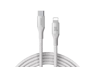Joyroom S-A28 30W Fast Charging Type-C To Lightning Data Cable White