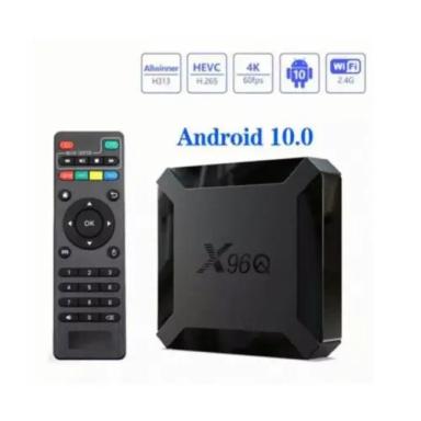 Smart Box X96Q Mini Quad Core 2G+16G 4K 60FPS ANDROID 10V