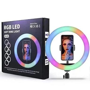 MJ 26 RGB LED Soft Ring Light