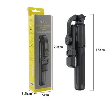 NO8S Selfie Stick Bluetooth N08S