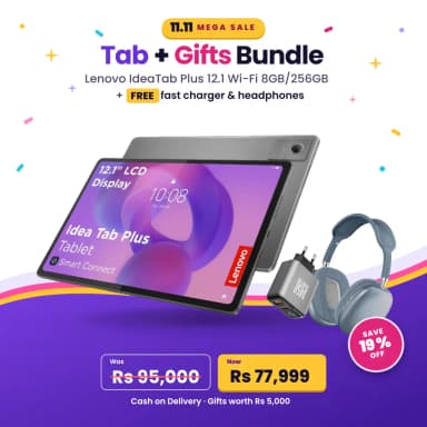 Lenovo IdeaTab Plus 12.1 '' 90Hz 8GB RAM 256GB Storage Quad Speaker - Limited Stock - Limited Stock