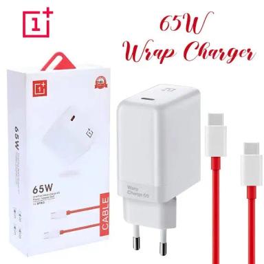 Adapter OnePlus White 65W Super Fast Warp