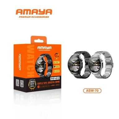 AMAYA ASW-70 Smartwatch Wireless HD Calling & 24H Health