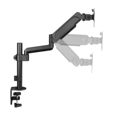 MXG PMA-12 Single Monitor Pole-Mounted Spring-Assisted Monitor Arm