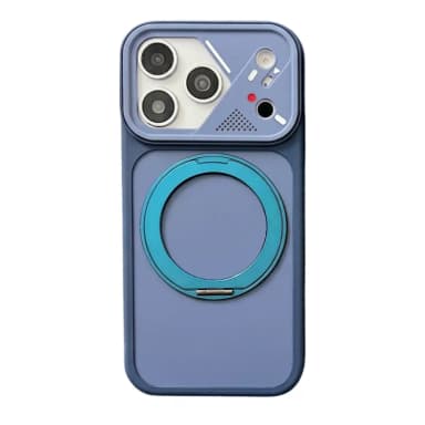 Case Lord Silicone Matte 360 Series Phone Case for iPhone 17 Pro Max Blue