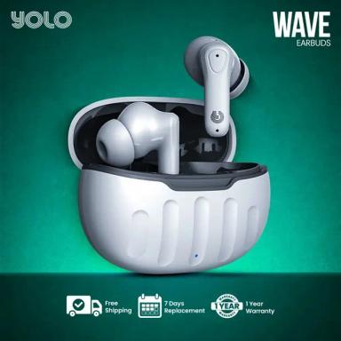 YOLO YOPOD WAVE True Wireless Earbuds White