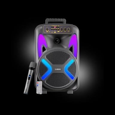Login L-264 Ronaq 8 inch Wireless Speaker 8 Woofer 10W RMS Up to 6 Hrs Playback