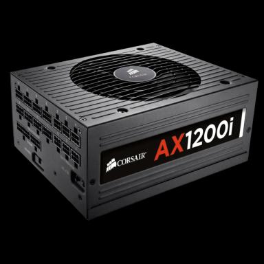 Corsair AX1200i 1200W Fully Modular Power Supply 80 Plus Platinum Certified Digital Control and Low Noise