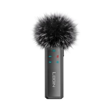 Login L-250 Micron Wireless Vlogging Mic AI ANC 2.4G Dongle Clip Desig