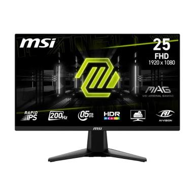 MSI MAG 255F E20 25 (19201080) FHD 200Hz 0.5ms Rapid IPS Gaming Monitor