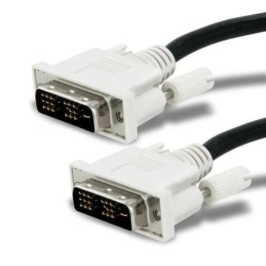 DVI Cable – Video cable for older monitors and GPUs (digital/analog).