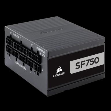 Corsair SF 750 750W Fully Modular SFX Power Supply 80 Plus Platinum Certified Compact High-Performance PSU