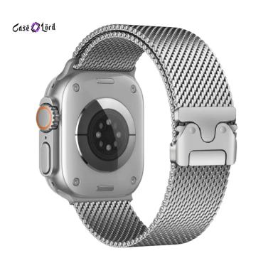 Premium Magnetic Milanese Loop Mesh Watch Band for Apple Watch by Case Lord (42-49mm)