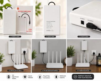 Wifi Router Powerbank with Cable
