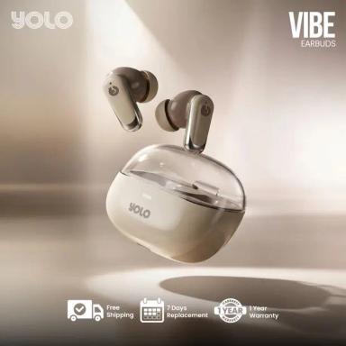 YOLO YoPod Vibe Earbuds Beige