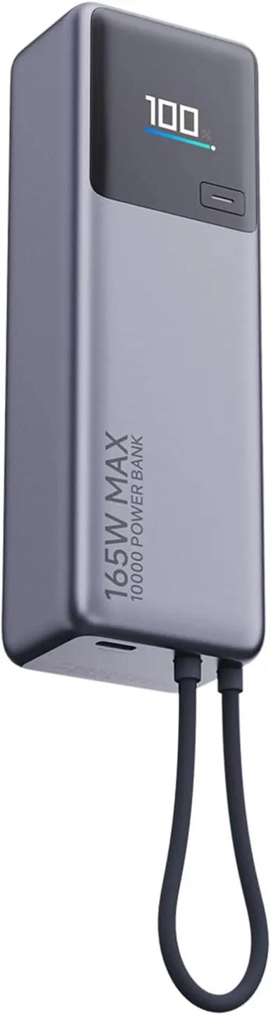 Xiaomi 165W Power Bank 10000 (Integrated Cable) Grey