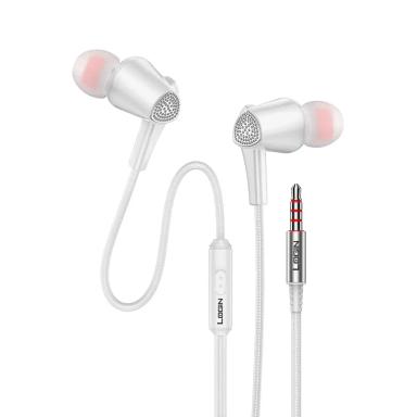 Login L-303 Handsfree Ful Ear Tpe Wire 1.2m Length Metal Pin