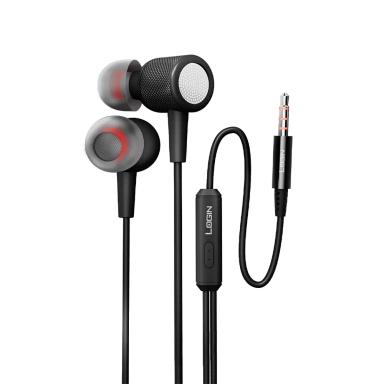 Login L-302 Handsfree 3.5mm Clear Sound Tpe Wire 1.2m Length Metal Pin