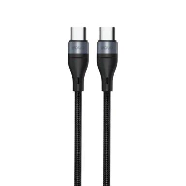YOLO Y-074 Flex Type-C to Type-C Fast Charging Cable Black