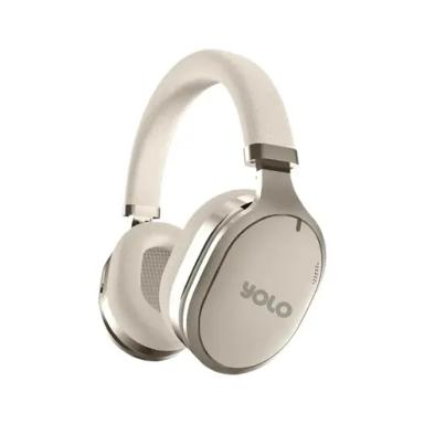 YOLO MERCURY H1 Active Noise Cancelling Headphones Sand White