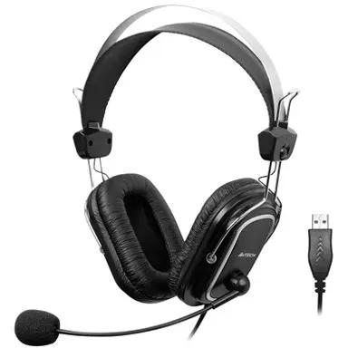 A4Tech HU-50 Stereo USB Headset Black