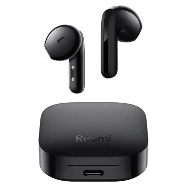 Xiaomi Redmi Buds 6 Active True Wireless Earbuds Global Version Bluetooth 5.4 Earphones with 30 Hours Playtime AI Noise Reduction for Calls 5 EQ Tuning Modes Sweat & Splash Resistant IPX4 Black