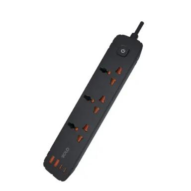 YOLO Y-901 Power Strip Rated Power 2500W Black